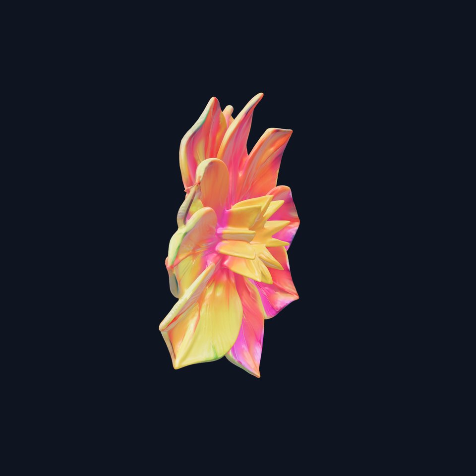 Vibrant Flower Model Pack for D Rendering and Game Design